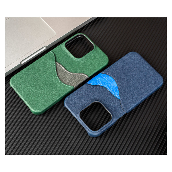 Designat case för iPhone 13（6,1 tum） med korthållare Läder Ph