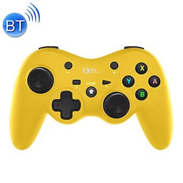 S810 Trådlös Bluetooth Game Handle Controller för Nintendo Switch / Switch Lite / Ps3  Gul