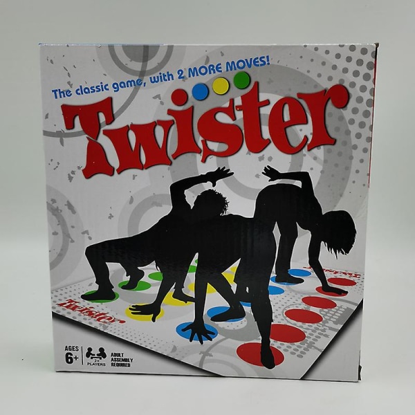 Twister Game Klassiskt lagbrädspelsfilt för barn och vuxna