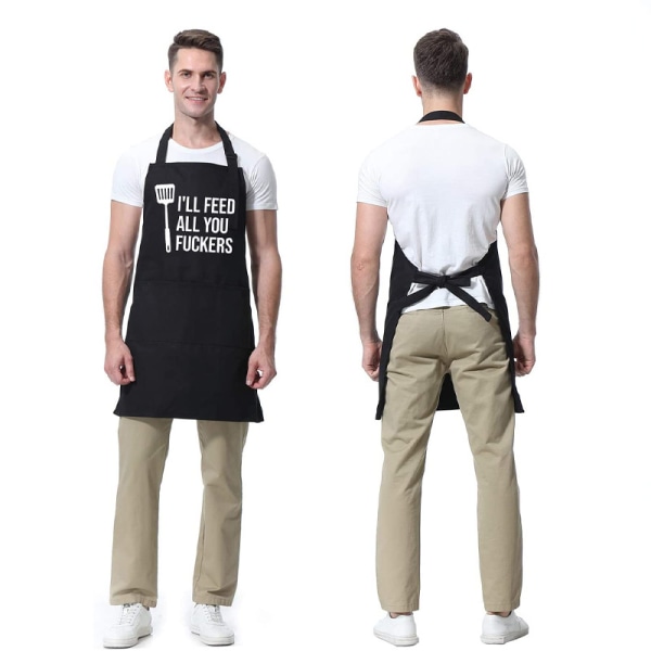 Köksförkläde för män, Grillförkläde för män - Grillpresenter till D