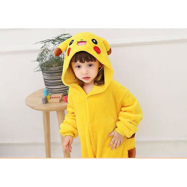 Djurpyjamas för barn Flanell Pyjamas Hoodie Cosplay Hot Rea In T pikachu  kids age 6-7 years 9065 | pikachu | kids age 6-7 years | Fyndiq