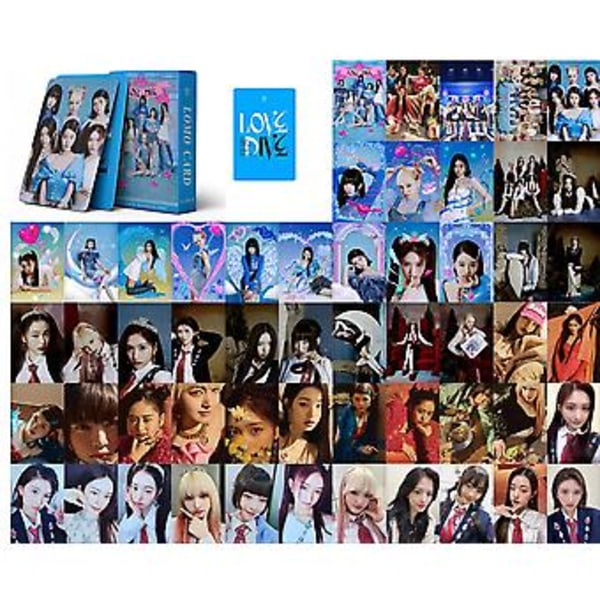 Kpop IVE 2023 Season Greetings lomo-kort WAVE I've IVE fotokort I'VE MINE AFTER LIKE PhotoCards  03