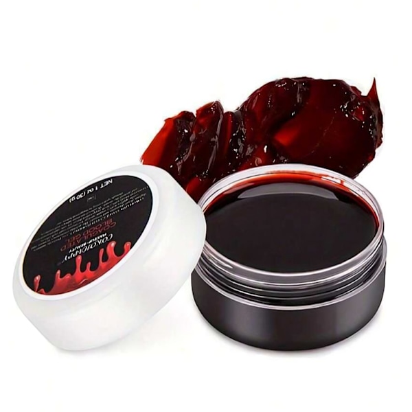 Fake Blood Gel – Halloween Koagulerat Blod, Flytande, För Specialeffekter, Sår, Skärsår, Vampyr Cosplay Kostymsmink