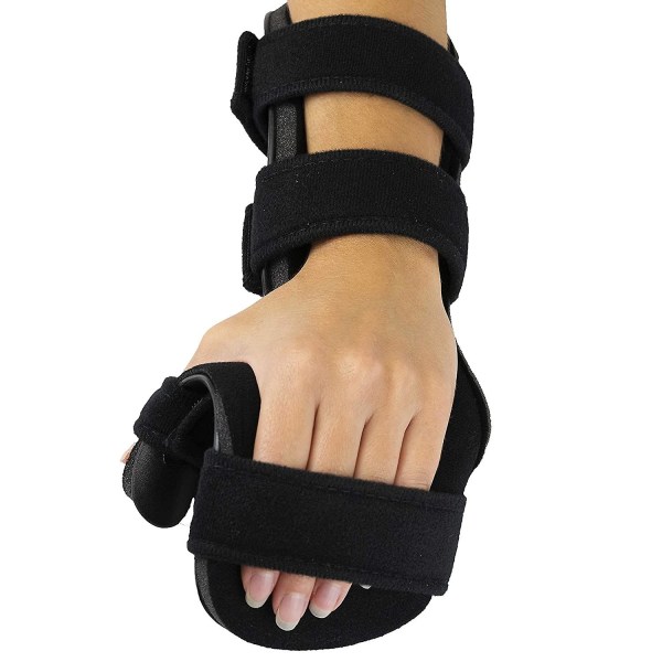 Sunrain Stroke Håndskinne - Blød hvilende håndskinne til fleksionskontrakturer, komfortabel stræk og hvile hænder for langvarig lethed med funktionelt H