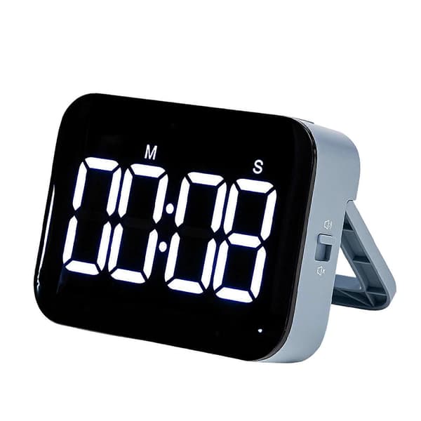 Justerbar Studietimer – Klart Display & Langtidsholdbart Batteri – til Tidsstyring Blue