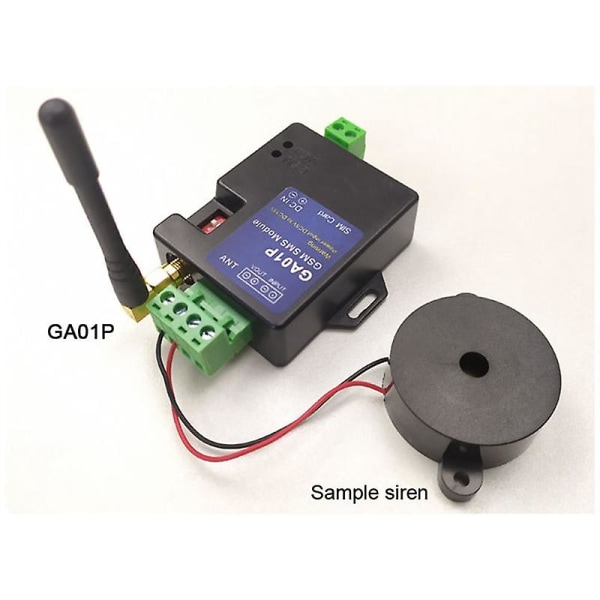 GA01P-myyntiautomaatti GSM-hälytyslaatikon tuki Power , yksi hälytystulo, yksi hälytysjännitelähtö
