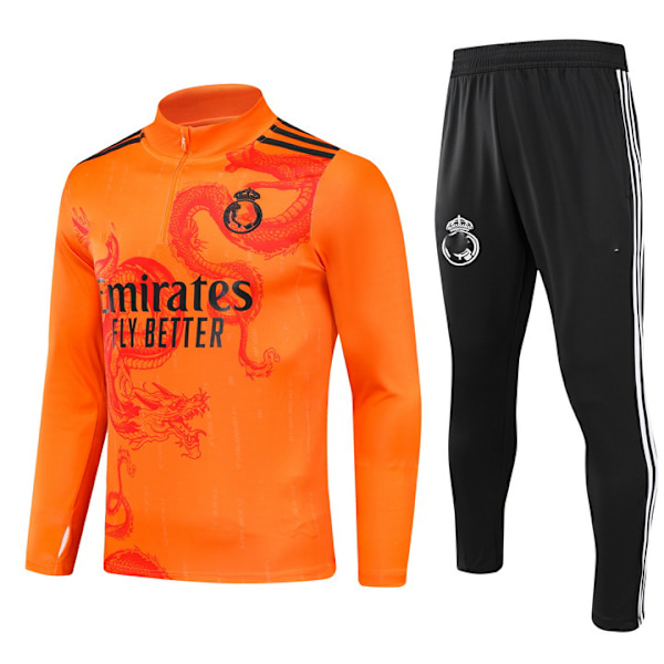 2425 Japan Brasilien Real Madrid Y3 Paris Atletico Madrid trænings half-pull trøje voksen børnetøj fodbolduniform E 10