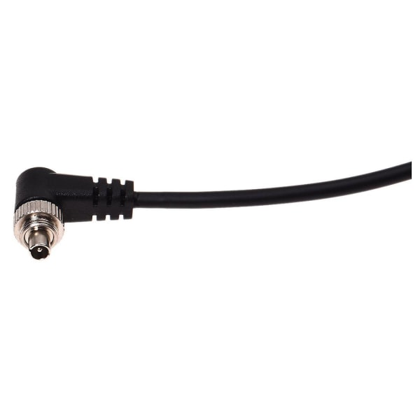 2,5 mm till hane PC Flash Sync-kabel Skruvlås för trigger