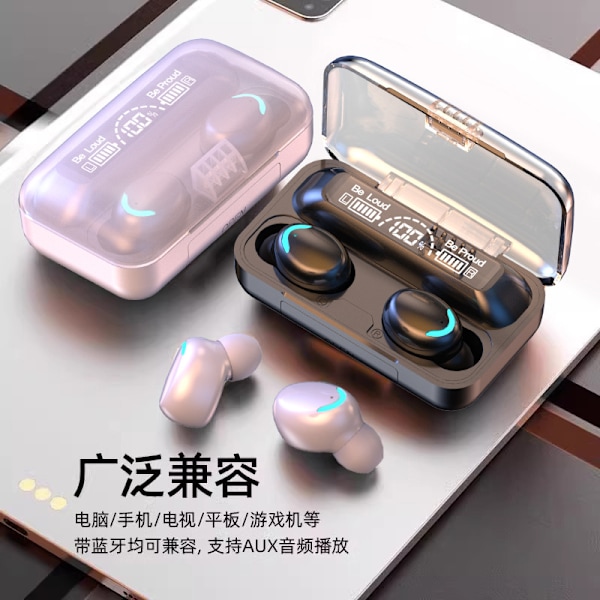 Trådlösa Bluetooth-hörlurar 2024 Nya In-Ear Sport Intelligent Brusreducering för Pojkar och Flickor Passar Sony Huawei Apple
