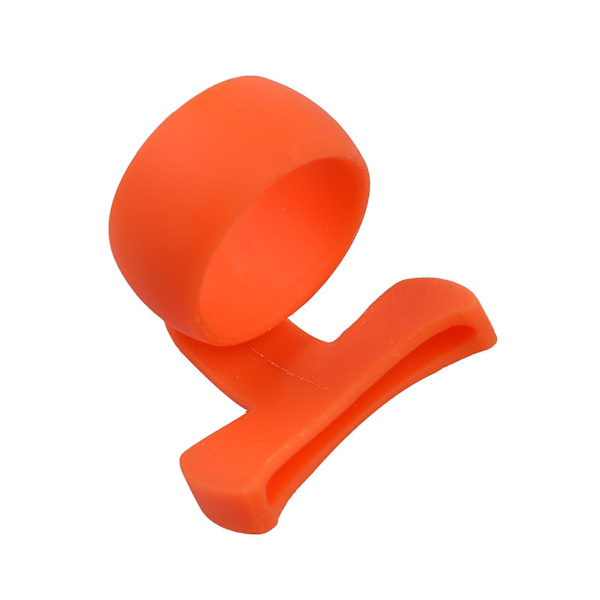 Bobao Anti-slip Guitar Finger Pick Holder Silikone Finger Stall Med 3 Picks/Opbevaringsboks Strumming Tilbehør Til Akustisk Guitar Elektrisk Guitar Ukule M