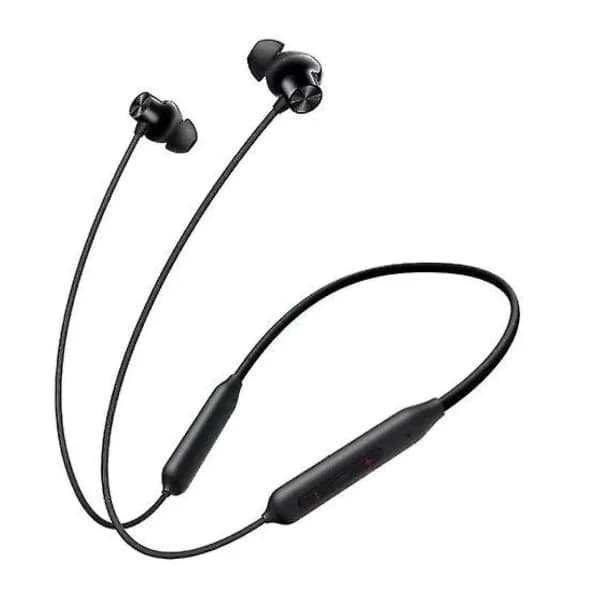 OnePlus Z2 Nackbåge Bluetooth Hovedtelefoner - Sort - Kompatibel med iPhone og Android 0.01 0.01