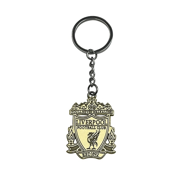 Fotbollslag emblem nyckelring i brons Real Madrid Barcelona Inter Milan AC Juventus Paris Chelsea souvenir