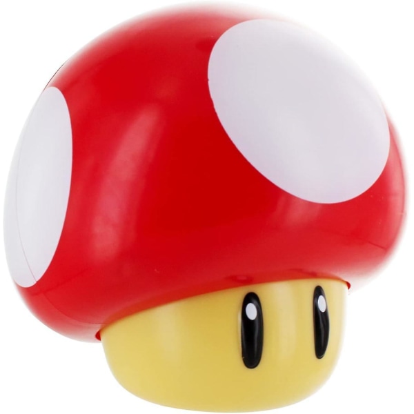 Super Mario Mushroom Light med lyd nattlys er et must for å gi gave