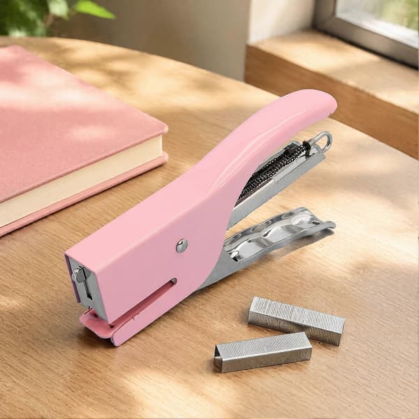 Buet Håndstifter – Jevn, Syltetøyfri Bevegelse – Daglig Papirbinding Pink