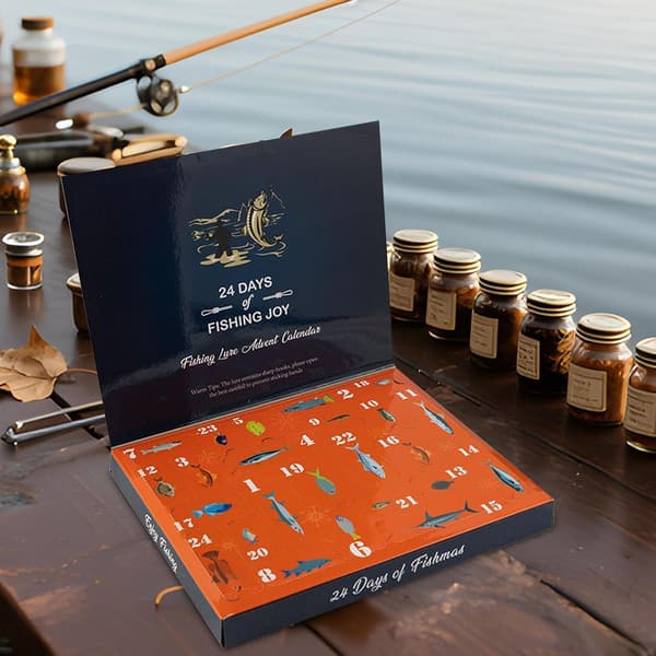 24-dagars adventskalender med fiskedrag (J)