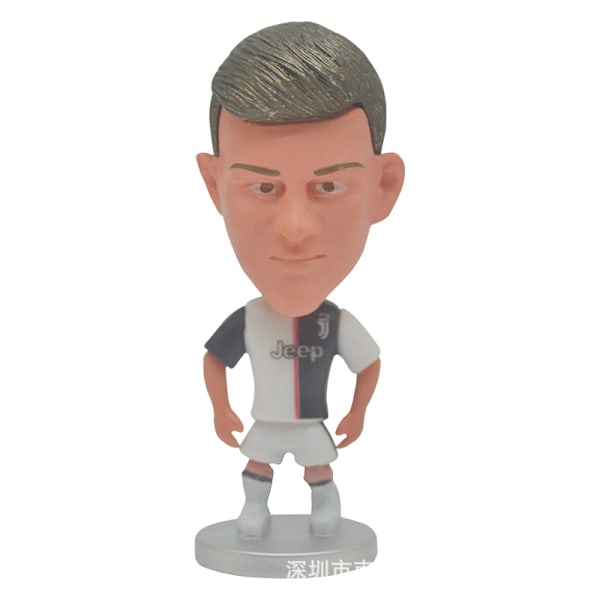 Fotbolldockor Argentina Juventus Messi Ronaldo dockor fotbollsstjärnedockor fotbollsminnen prydnader