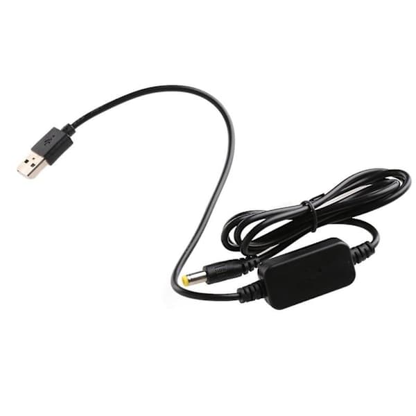 DC-DC Converter Cable USB 5V to 9V/12V for DC Jack 5.5mm x 2.1mm Step-up Power Mod [DB]129 kr