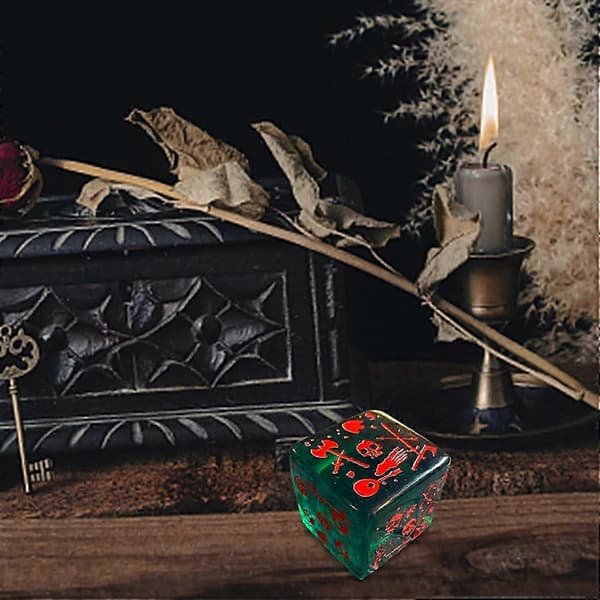 Skeletterningepynt til Halloween og gotisk indretning