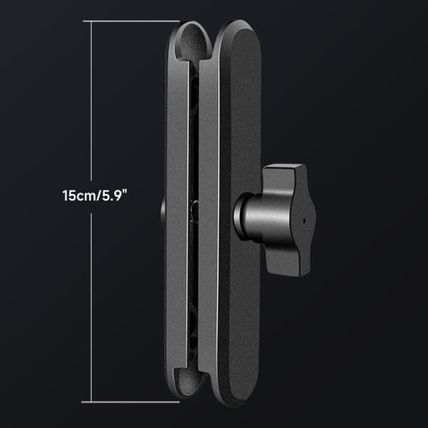 Robust Aluminium 15cm RAM Mount Dubbel Socket Arm för 1-tums Kulbas