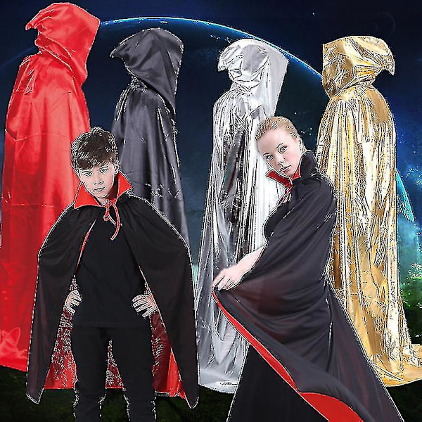 Kultainen huppuviitta - Halloween-rekvisiitta 1 kpl