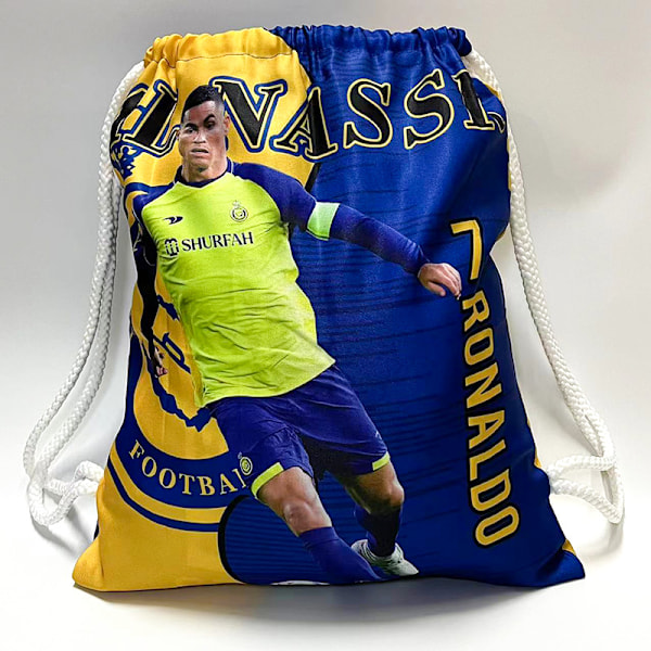 Football training shoe bag storage drawstring shoulder bag AC Milan Barcelona Chelsea Argentina Messi Real Madrid