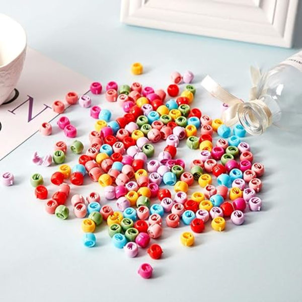 300 stykker Mini Hårkloklemmer Hårperler For Fletter For Jenter M