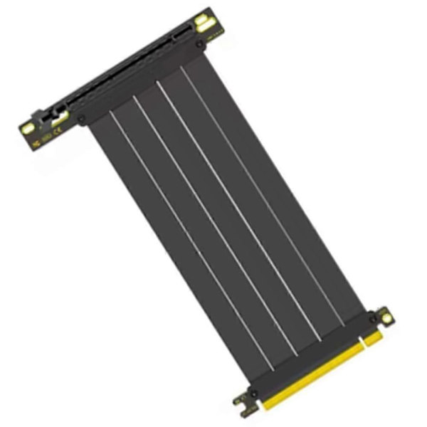 PCI-E Express 4.0 16X Riser Videokort Förlängningsskärmad Kabel
