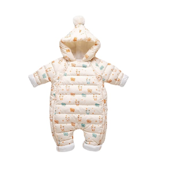 Ny baby fjær romper, nyfødt klær Modelo de la Casa Blanca 73cm