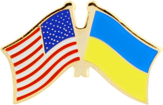 Internationella, alla flaggnålar - originalkonstverk, amerikanska
