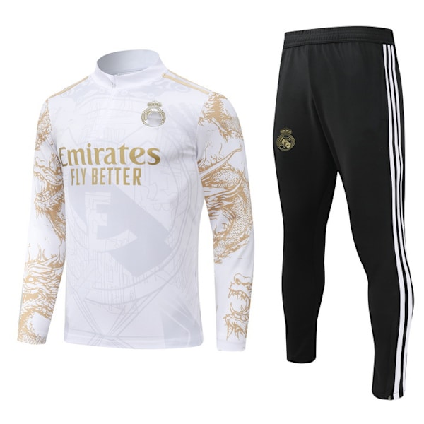 2425 Japan Brasilien Real Madrid Y3 Paris Atletico Madrid trænings half-pull trøje voksen børnetøj fodbolduniform S 10