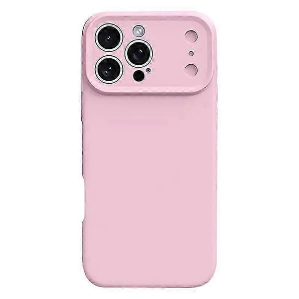 Skift til 17 Pro Series Flydende Silikone Telefoncover Cherry Pink For iPhone 16 Pro Max
