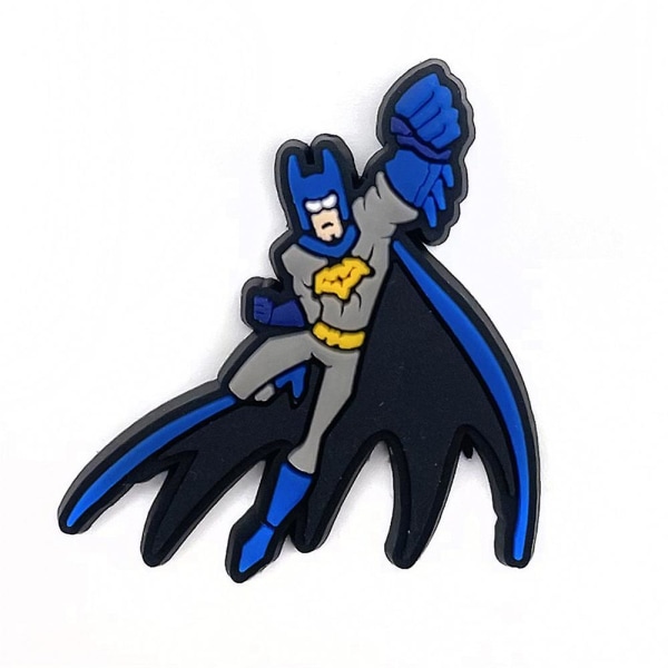 8 kpl Supersankari Batman The Dark Knight Kengät Korut Crocsille Tukkisandaalit Koristetarvikkeet Lahjat