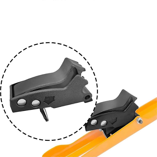 2 KPL Kiinnikkeet jiirisahan asennuskiinnikkeillä Dewaltin DW7231-asennuskiinnikkeelle, Dewalt Heavy -sahoille