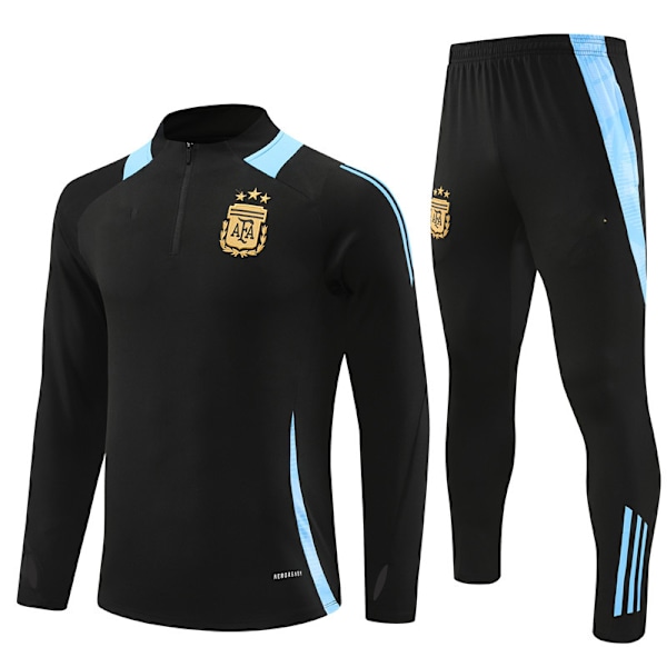 2425 Paris Real Madrid Arsenal NM United Ajax Frankrike England Brasilien Spanien halv-pull fotbollsuniform 47 XL