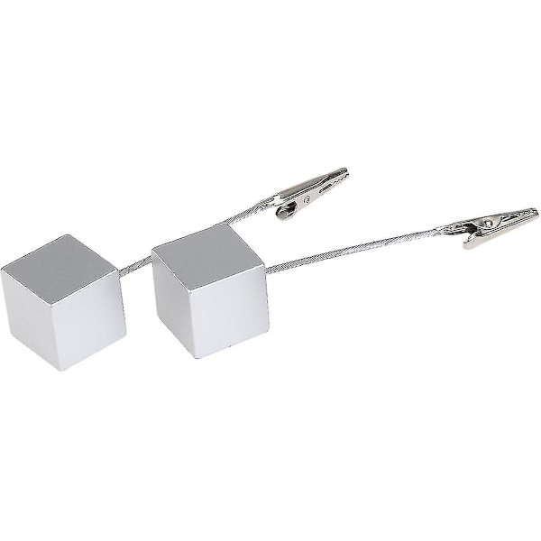 10 stk Memo Clip Holder Stander Med Alligator Spænde Til Billeder Kort Papir Note Clip (sølv)
