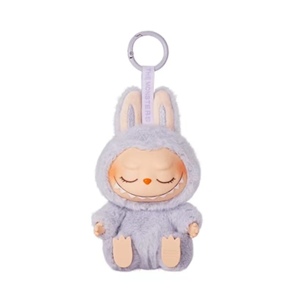 Nyt POP MART Labubu istuu juhlavinyylipehmoblind boxissa (yksi). Ihastuttava [Labubu] Delightful [Labubu]