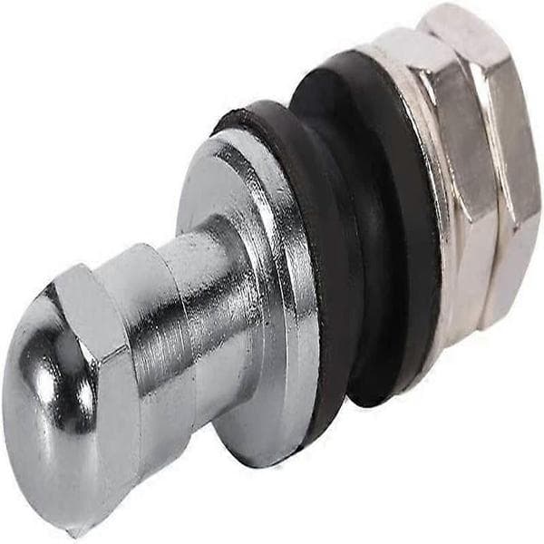 Metall Bult-i Ventilstammar - Högtrycks Däckventiler (Svart/Silver/Guld, 4-pack)