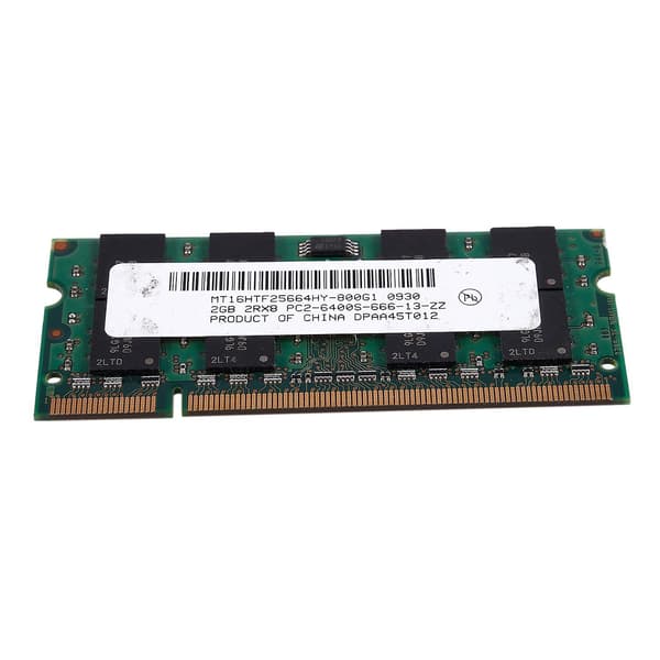 2 GB DDR2 PC2-6400 800 MHz 200-bens 1,8 V Bærbar Hukommelse SO-DIMM Notebook RAM