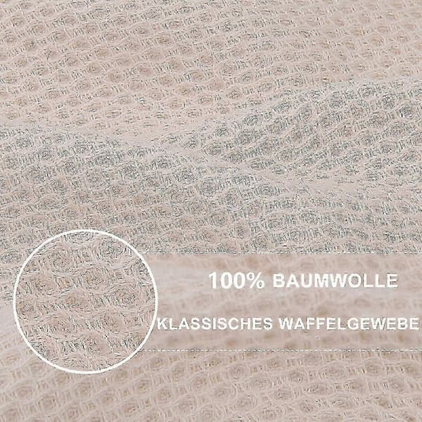 6-pack Bomulls Frotté Disktrasor - Hängögla för Köksdisk [YJD] Aprikos Apricot 34*73cm
