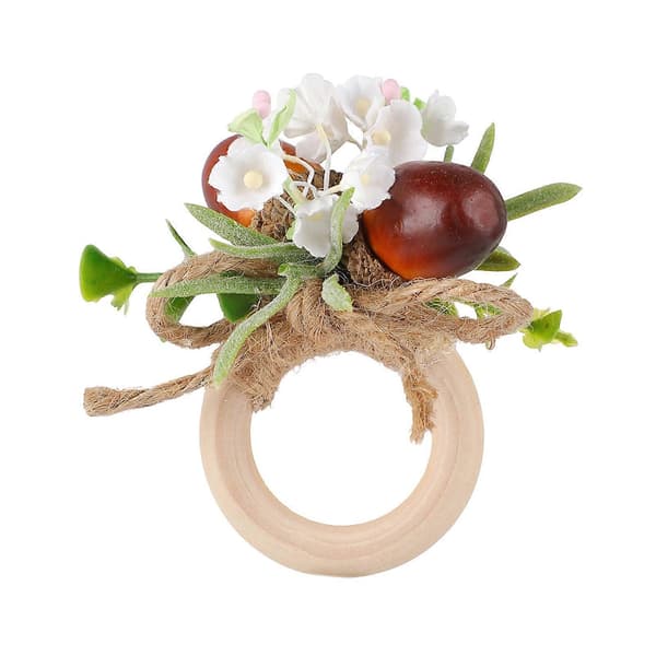 Agern & Blomst Servietring – Universal Pasform – til Familiemiddage A