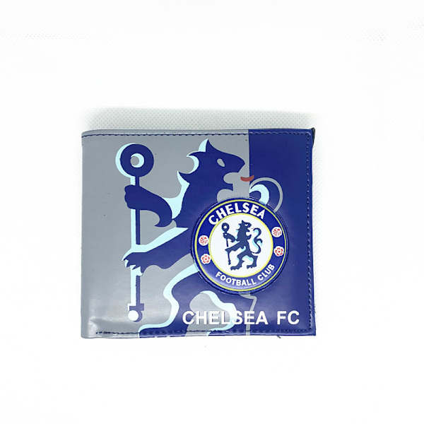 Football Club Wallet PU Leather Embossed Chelsea Real Madrid Juventus Barcelona Red Devils MU