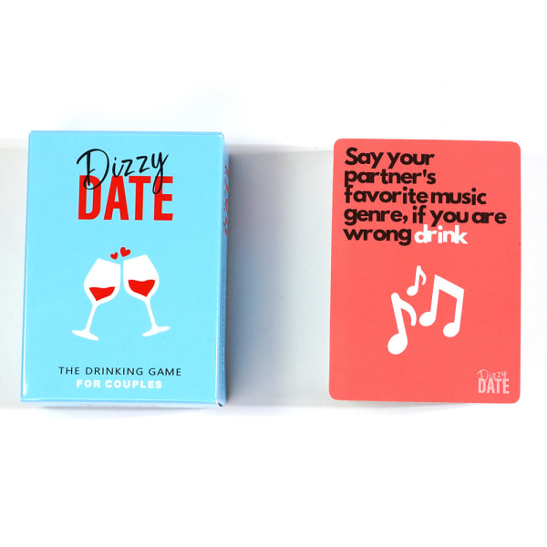 Beer Pressure Dizzy Date - Drikkespill for voksne for par Dizzy Date