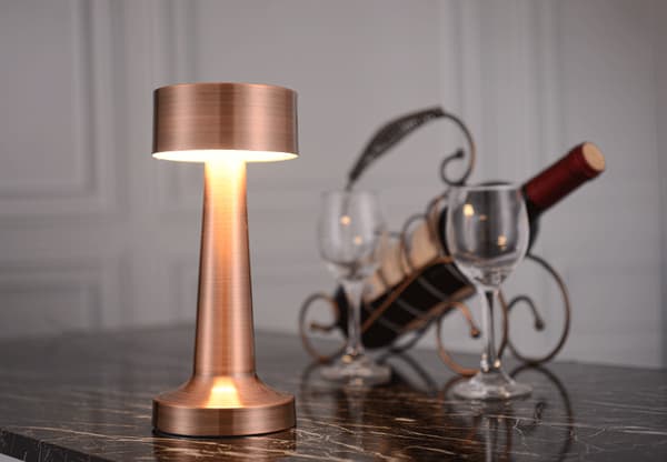 Rechargeable LED Table Lamp with Touch Sensor, Desk Lamp for Bedroom, ZQKLA