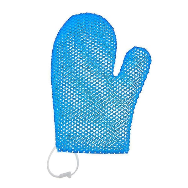 TPU Eksfolierende Badeskrubbehandske Bikubenet Dybderens Blue
