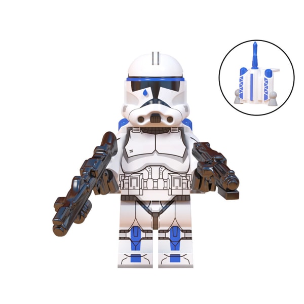 stk Star Wars Minifigurer Action Figurer Byggeklodser Legetøj