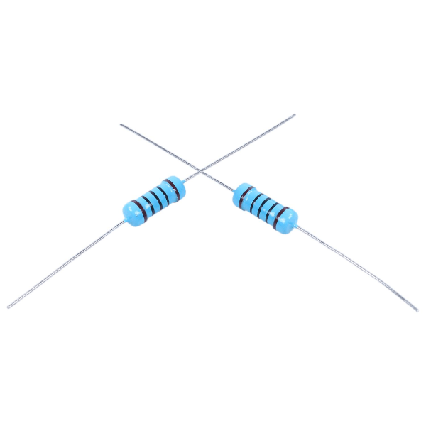 10 kpl vastus 100 ohmia 1 W kiinteä kalvo, metallioksidinsininen