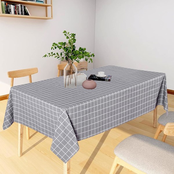 2 st 137*180cm Plastdukar Vattentät PVC Bordsduk Torkbar Bordsduk Rektangulär, Blad Bordsduk Torka Ren