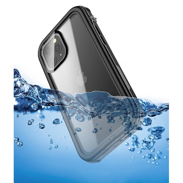 För iPhone 12 mini/13 mini 5,4 tum IP68 vattentätt case Stötsäkert skyddande cover