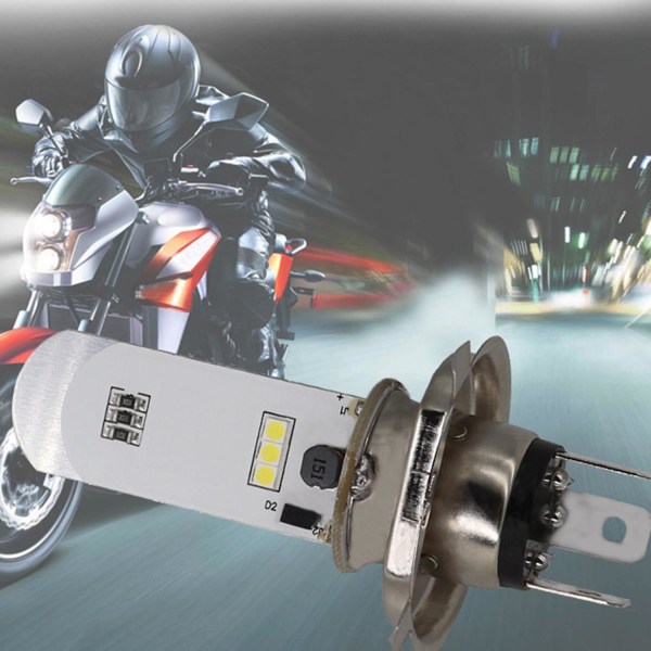 H4 LED Forlygte Super Bright Vandtæt Aluminium Spotlight Front Forlygte Pære kompatibel Motorcyc