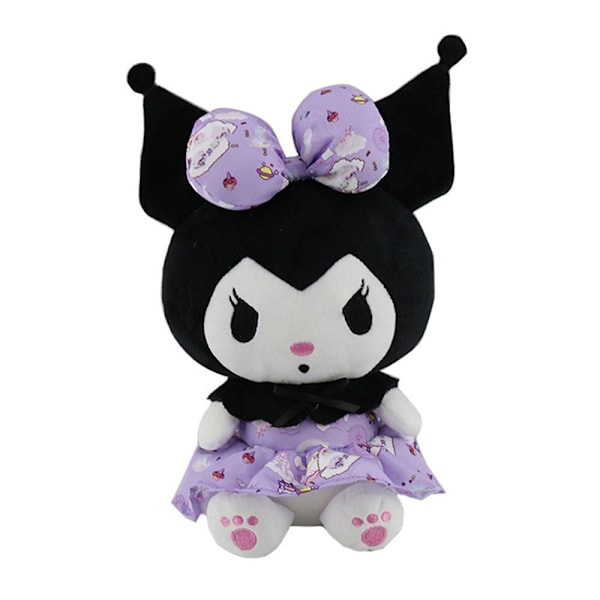Söt My Melody Tecknad Kuromi Plyschleksak Purple Skirt